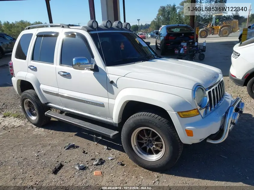 JEEP LIBERTY (NORTH AMERICA) 2006, VIN 1J4GL58536W122340