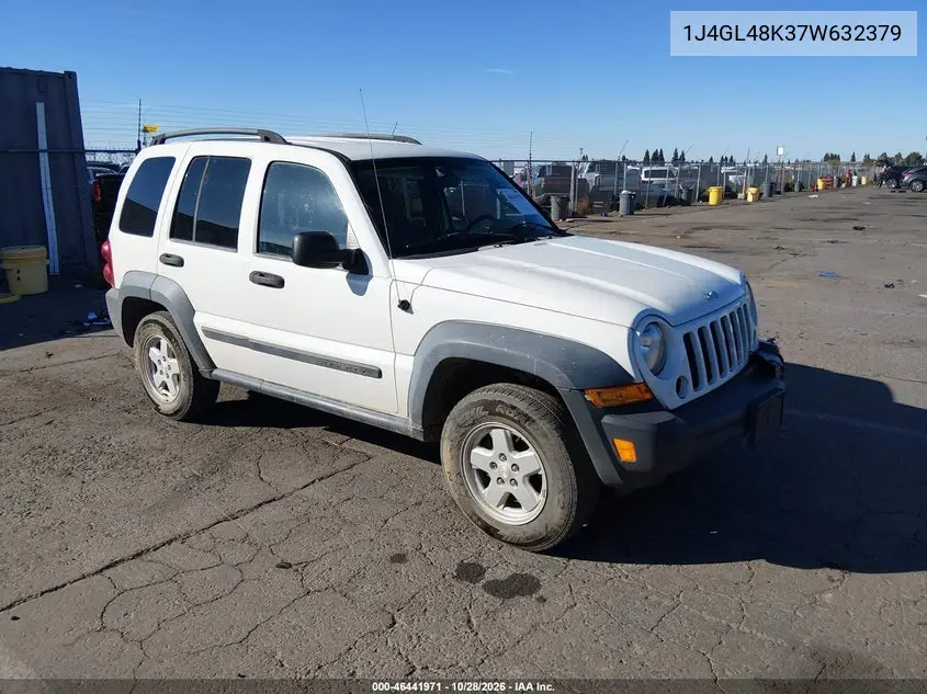 JEEP LIBERTY (NORTH AMERICA) 2007, VIN 1J4GL48K37W632379
