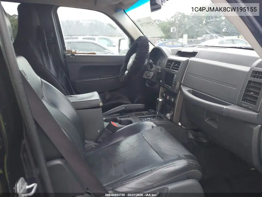 2012 JEEP LIBERTY (NORTH AMERICA) VIN 1C4PJMAK8CW195155 — фото 5