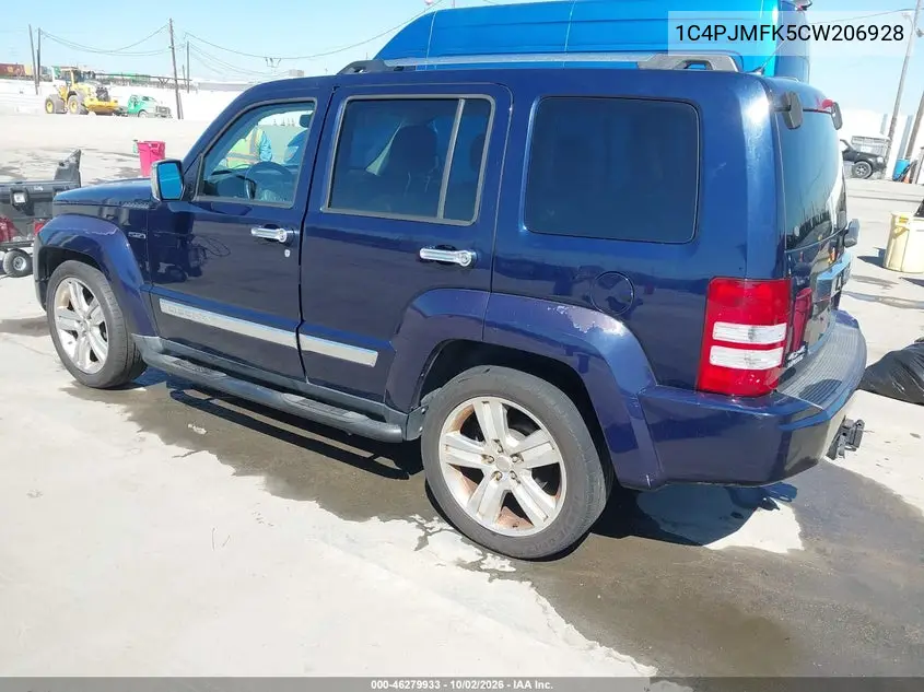2012 JEEP LIBERTY (NORTH AMERICA) VIN 1C4PJMFK5CW206928 — фото 3