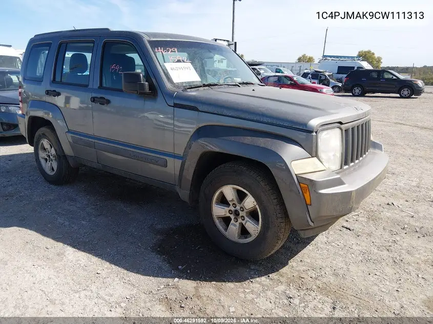 JEEP LIBERTY (NORTH AMERICA) 2012, VIN 1C4PJMAK9CW111313