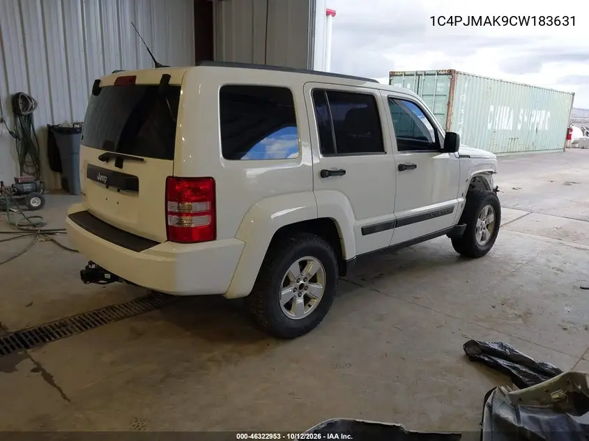 2012 JEEP LIBERTY (NORTH AMERICA) VIN 1C4PJMAK9CW183631 — фото 4
