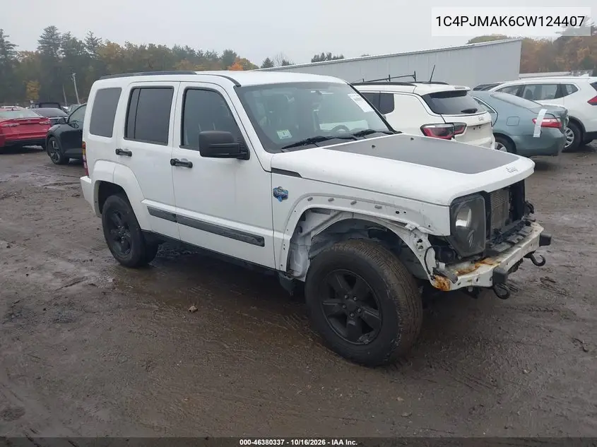 JEEP LIBERTY (NORTH AMERICA) 2012, VIN 1C4PJMAK6CW124407