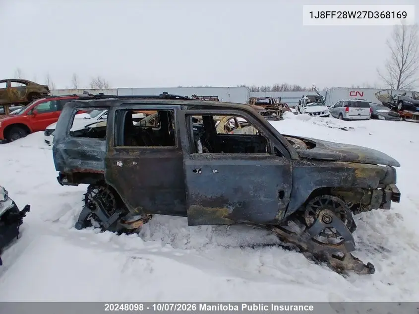 2007 JEEP LIBERTY (PATRIOT) VIN 1J8FF28W27D368169 — фото 4