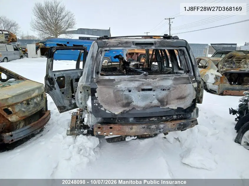 2007 JEEP LIBERTY (PATRIOT) VIN 1J8FF28W27D368169 — фото 6
