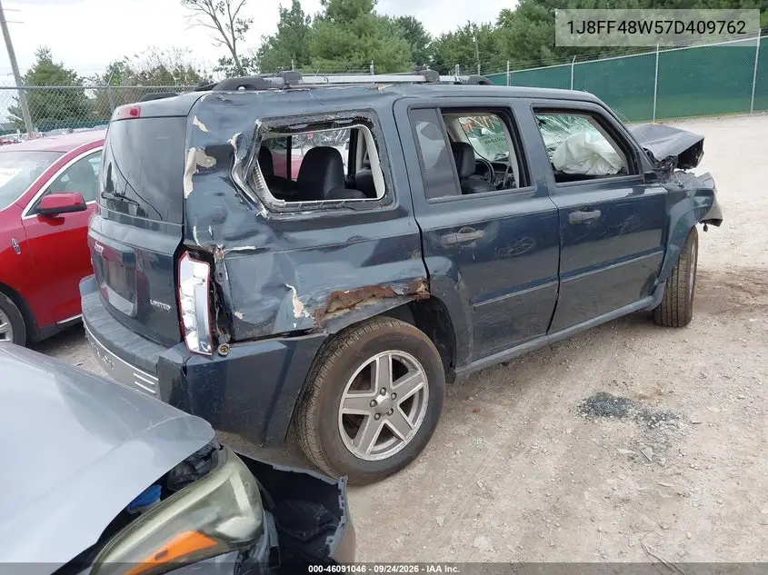 2007 JEEP LIBERTY (PATRIOT) VIN 1J8FF48W57D409762 — фото 4