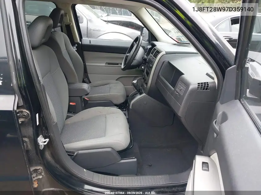 2007 JEEP LIBERTY (PATRIOT) VIN 1J8FT28W97D359140 — фото 5