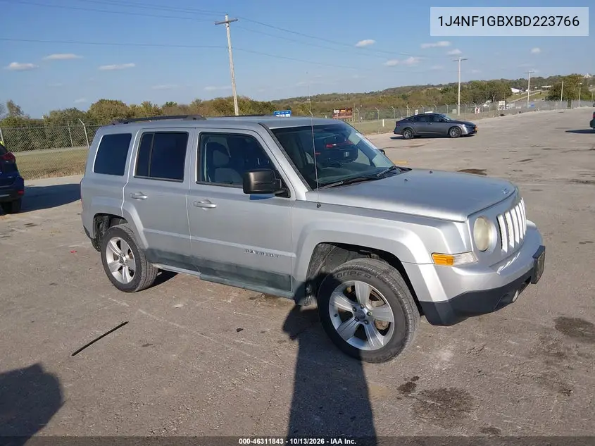 JEEP LIBERTY (PATRIOT) 2011, VIN 1J4NF1GBXBD223766