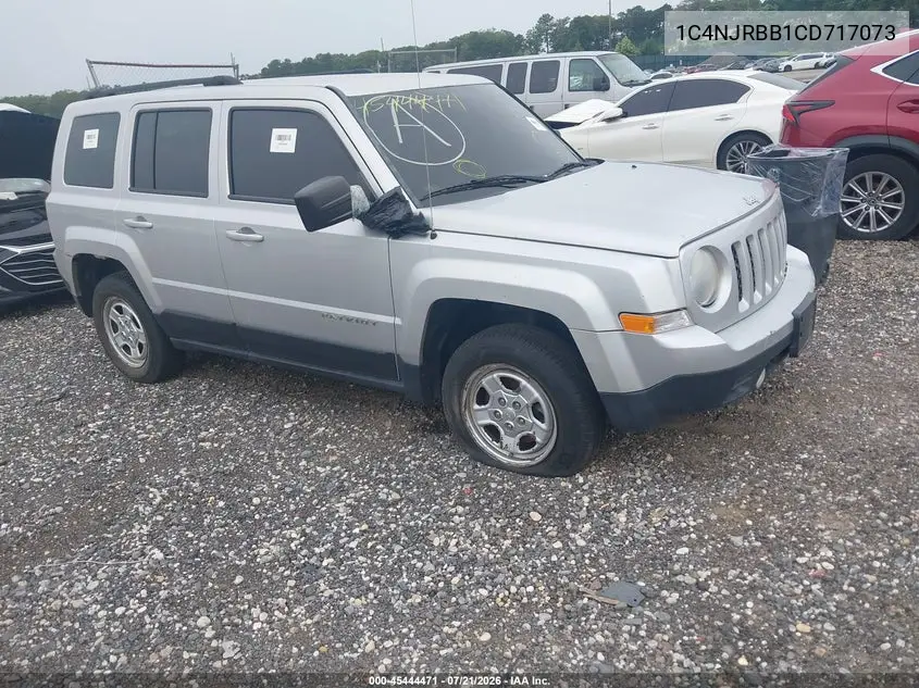 JEEP LIBERTY (PATRIOT) 2012, VIN 1C4NJRBB1CD717073