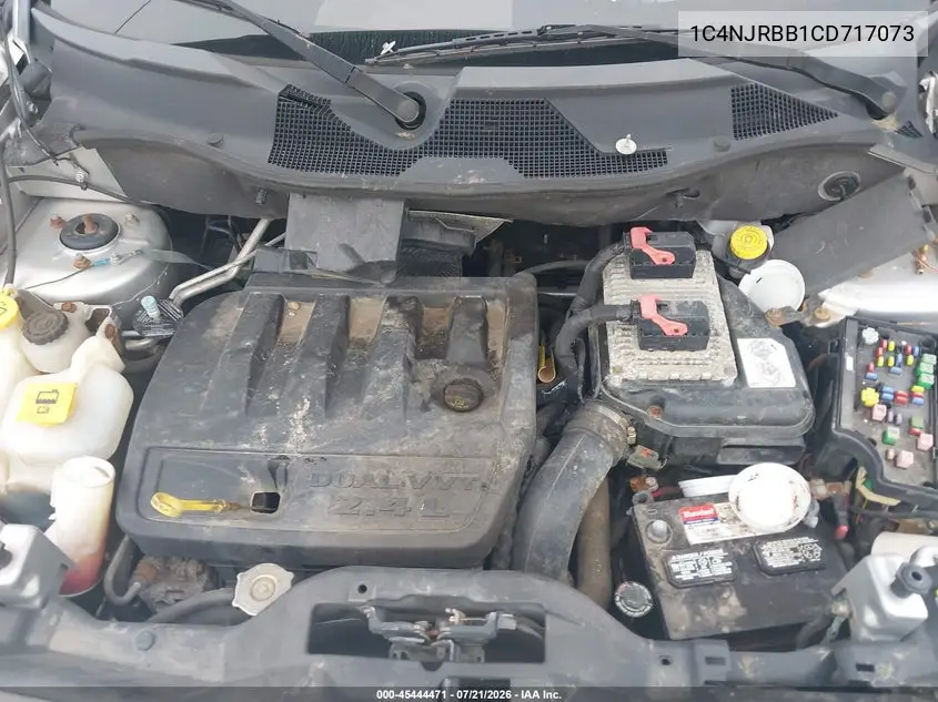 2012 JEEP LIBERTY (PATRIOT) VIN 1C4NJRBB1CD717073 — фото 10
