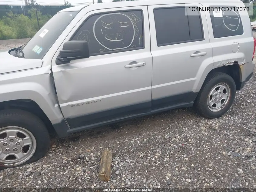 2012 JEEP LIBERTY (PATRIOT) VIN 1C4NJRBB1CD717073 — фото 6