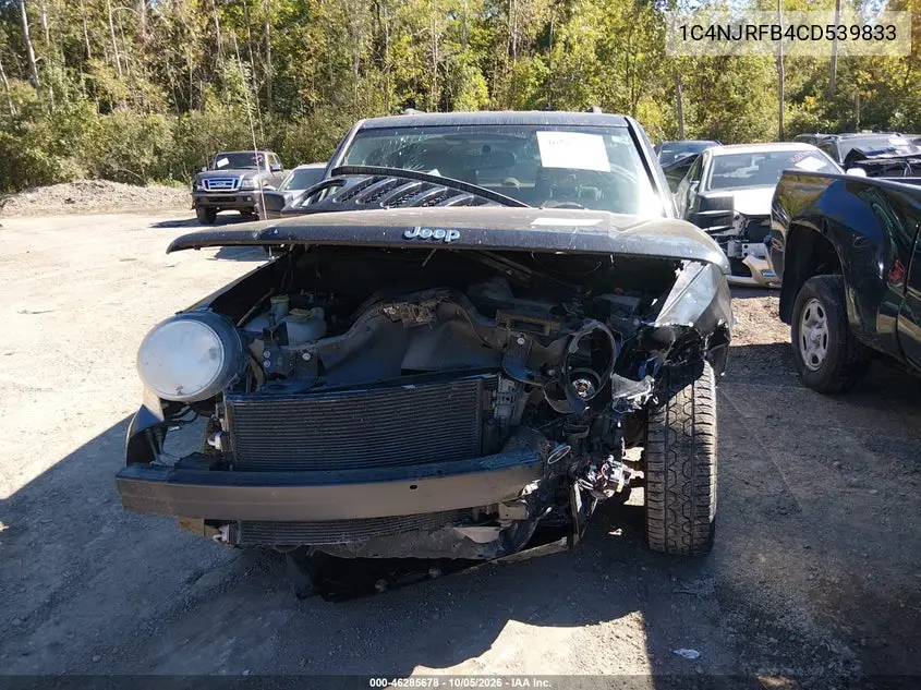 2012 JEEP LIBERTY (PATRIOT) VIN 1C4NJRFB4CD539833 — фото 12