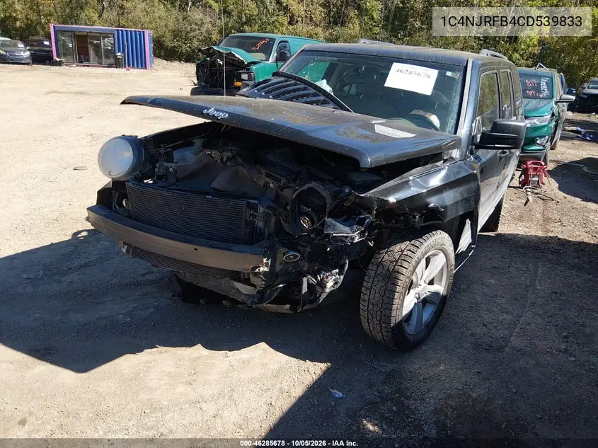 2012 JEEP LIBERTY (PATRIOT) VIN 1C4NJRFB4CD539833 — фото 6