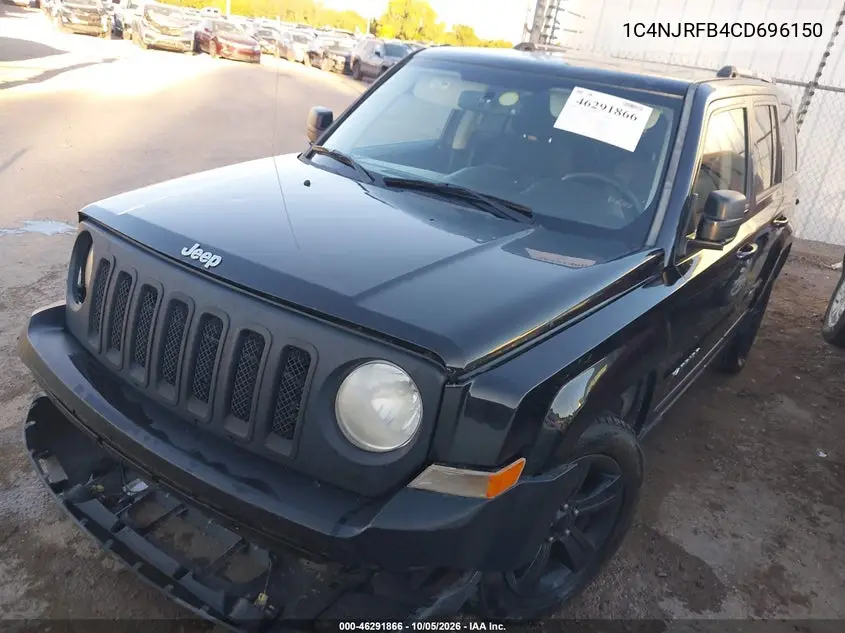 2012 JEEP LIBERTY (PATRIOT) VIN 1C4NJRFB4CD696150 — фото 2