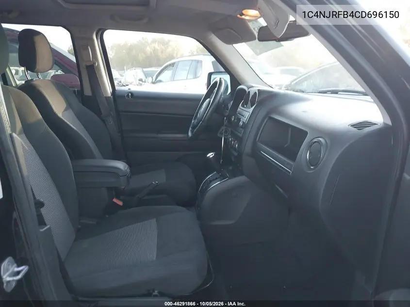 2012 JEEP LIBERTY (PATRIOT) VIN 1C4NJRFB4CD696150 — фото 5