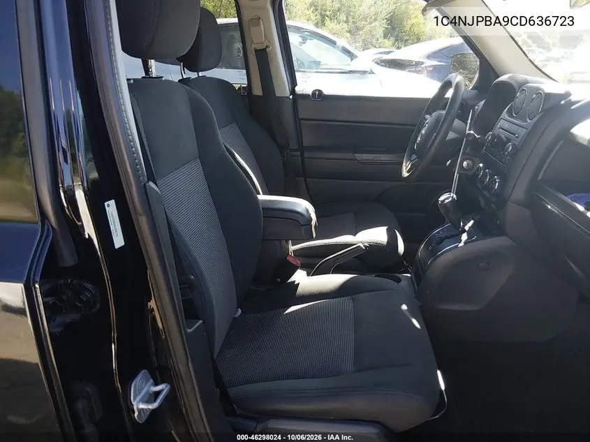 2012 JEEP LIBERTY (PATRIOT) VIN 1C4NJPBA9CD636723 — фото 5