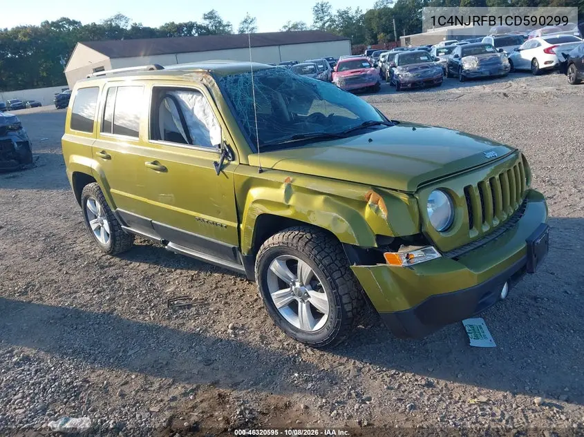 JEEP LIBERTY (PATRIOT) 2012, VIN 1C4NJRFB1CD590299