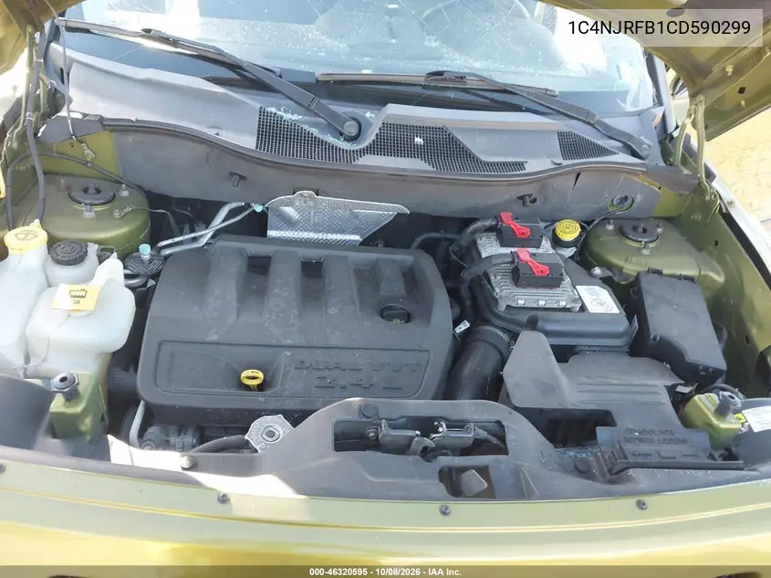 2012 JEEP LIBERTY (PATRIOT) VIN 1C4NJRFB1CD590299 — фото 10