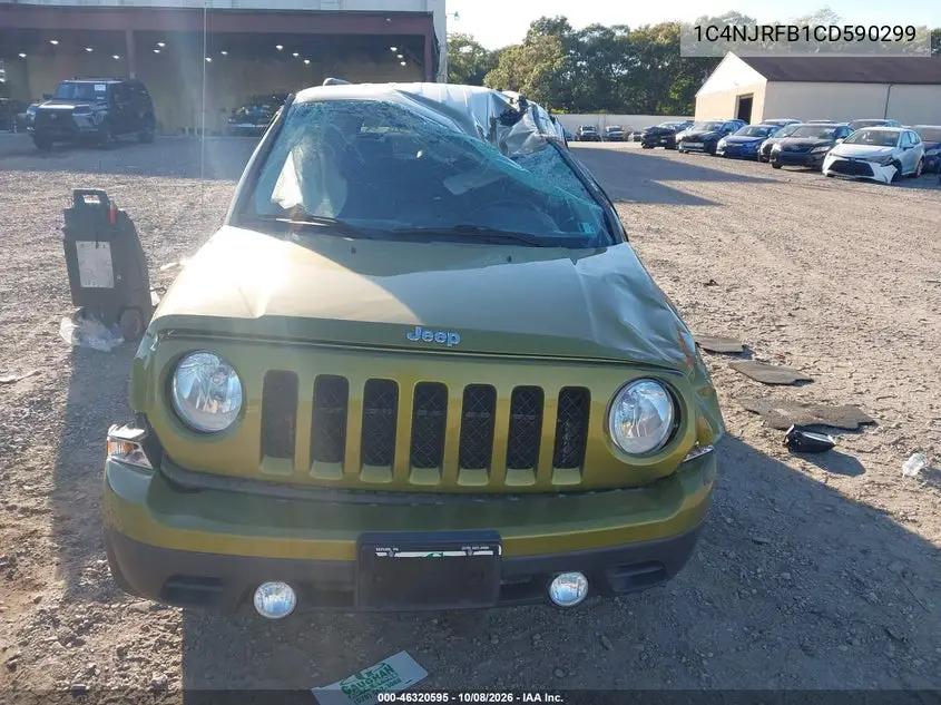 2012 JEEP LIBERTY (PATRIOT) VIN 1C4NJRFB1CD590299 — фото 12