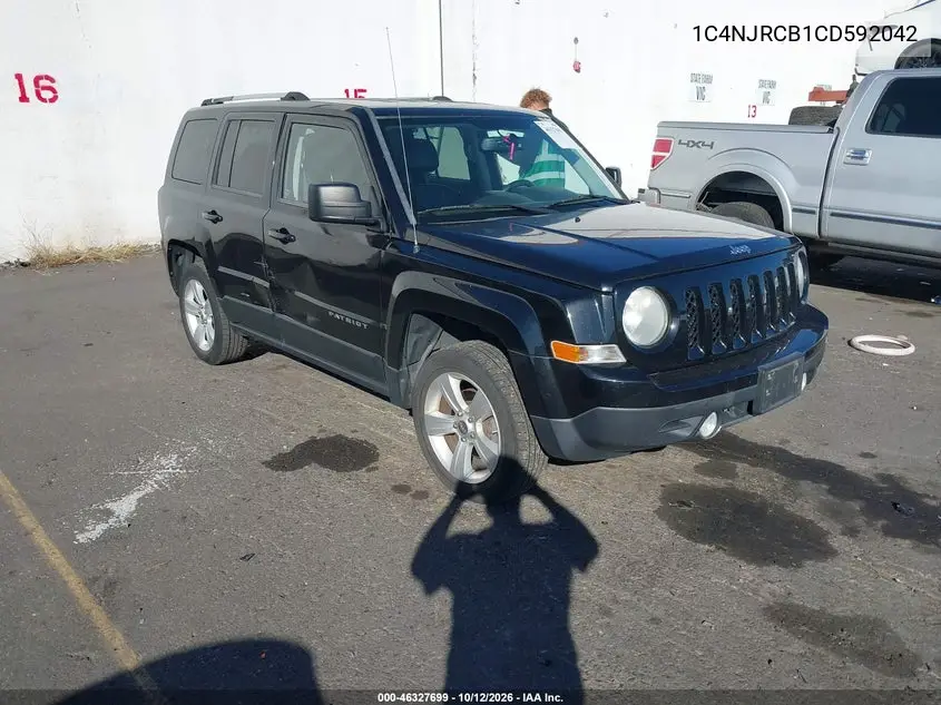 JEEP LIBERTY (PATRIOT) 2012, VIN 1C4NJRCB1CD592042