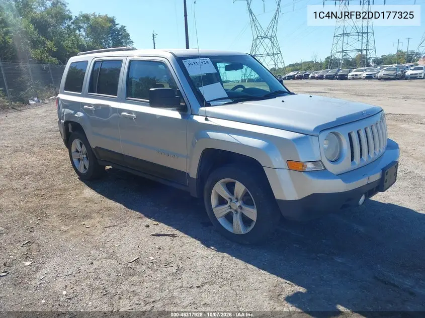 JEEP LIBERTY (PATRIOT) 2013, VIN 1C4NJRFB2DD177325