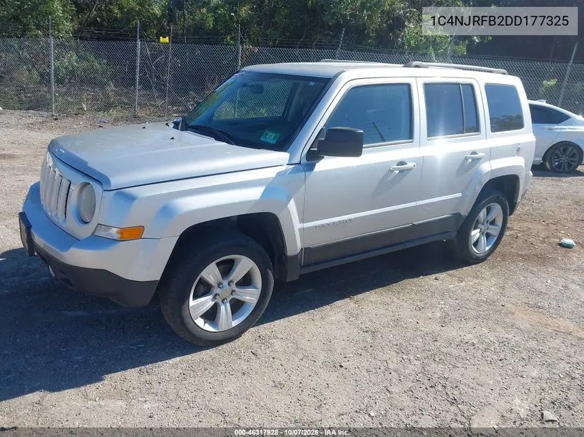 2013 JEEP LIBERTY (PATRIOT) VIN 1C4NJRFB2DD177325 — фото 2