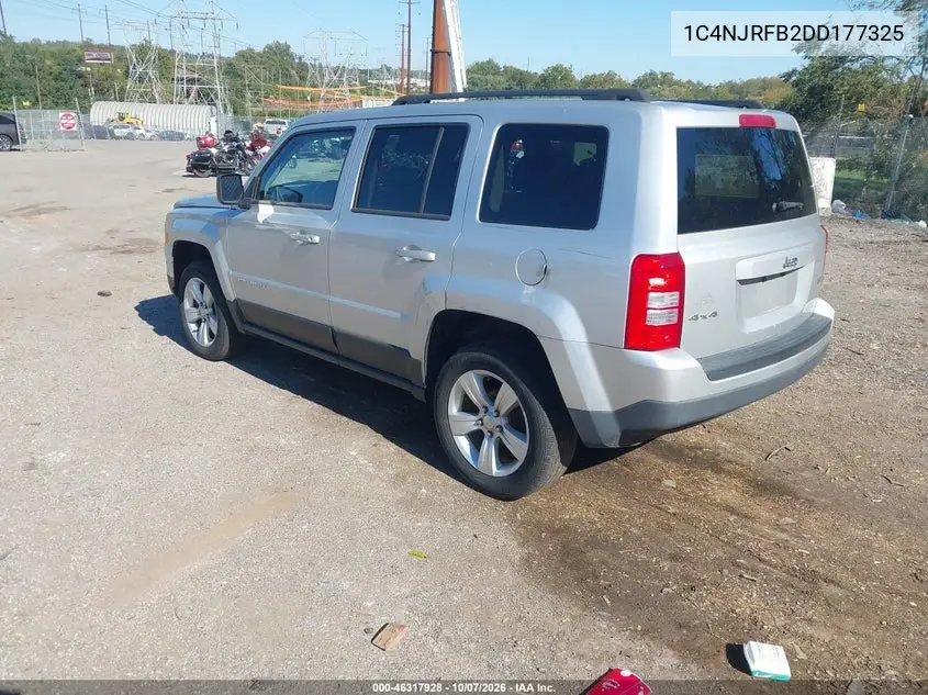 2013 JEEP LIBERTY (PATRIOT) VIN 1C4NJRFB2DD177325 — фото 3
