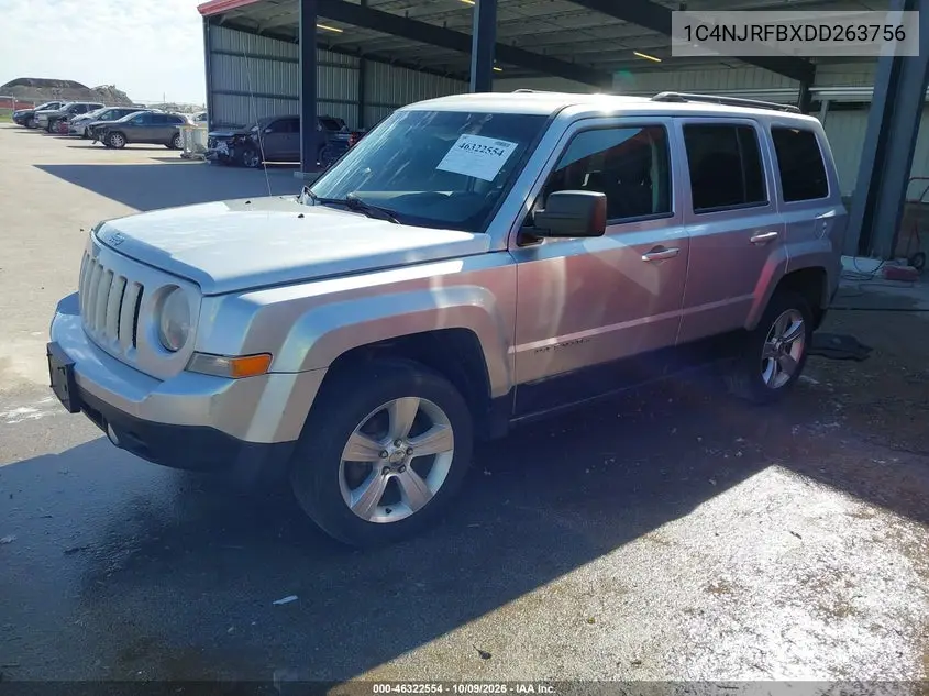 2013 JEEP LIBERTY (PATRIOT) VIN 1C4NJRFBXDD263756 — фото 2