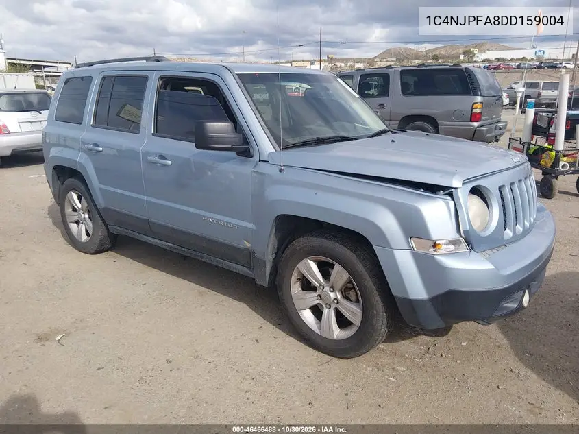 JEEP LIBERTY (PATRIOT) 2013, VIN 1C4NJPFA8DD159004