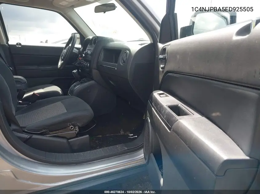 2014 JEEP LIBERTY (PATRIOT) VIN 1C4NJPBA5ED925505 — фото 5