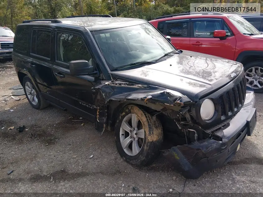 JEEP LIBERTY (PATRIOT) 2014, VIN 1C4NJRBB6ED817544