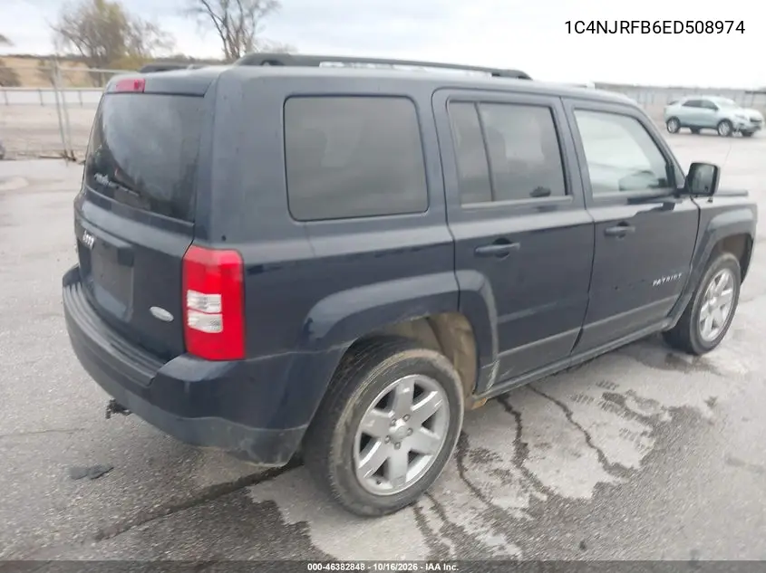 2014 JEEP LIBERTY (PATRIOT) VIN 1C4NJRFB6ED508974 — фото 4