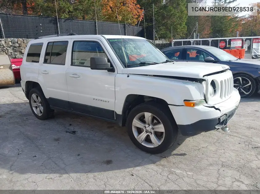 JEEP LIBERTY (PATRIOT) 2014, VIN 1C4NJRCB9ED928538