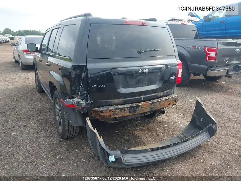 2015 JEEP LIBERTY (PATRIOT) VIN 1C4NJRAB5FD347350 — фото 3