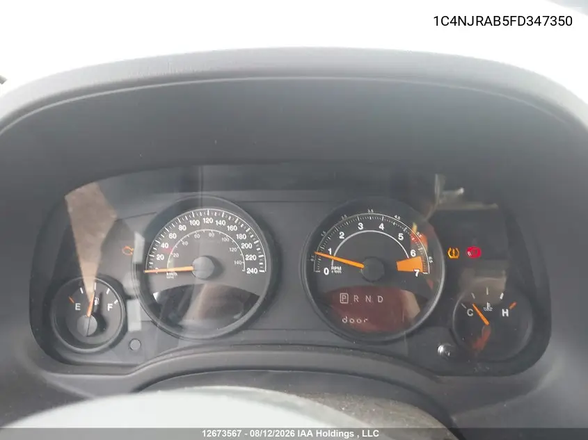 2015 JEEP LIBERTY (PATRIOT) VIN 1C4NJRAB5FD347350 — фото 7