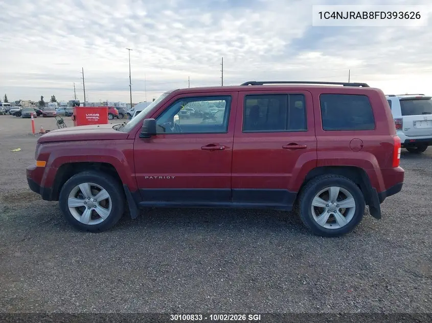 2015 JEEP LIBERTY (PATRIOT) VIN 1C4NJRAB8FD393626 — фото 14