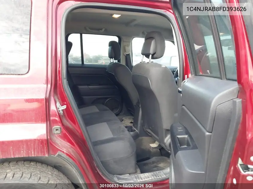 2015 JEEP LIBERTY (PATRIOT) VIN 1C4NJRAB8FD393626 — фото 8