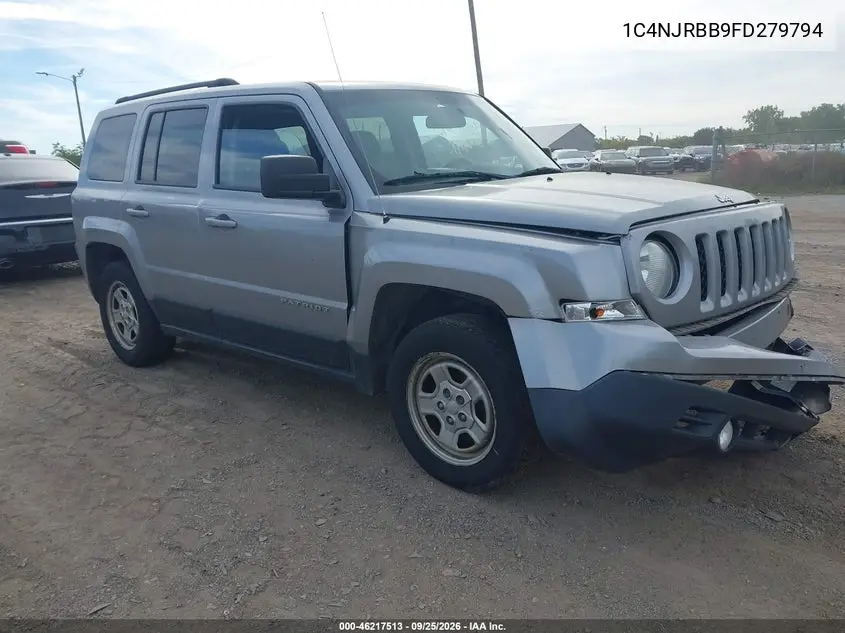 JEEP LIBERTY (PATRIOT) 2015, VIN 1C4NJRBB9FD279794