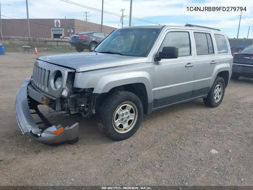 2015 JEEP LIBERTY (PATRIOT) VIN 1C4NJRBB9FD279794 — фото 2