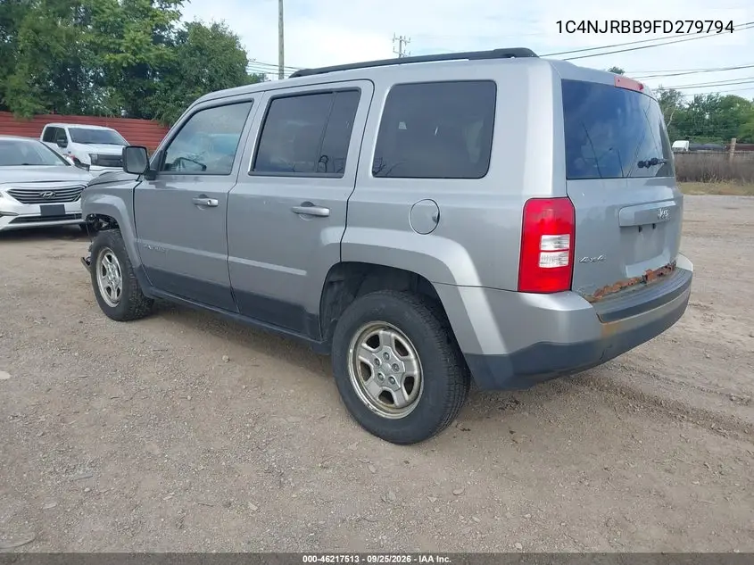 2015 JEEP LIBERTY (PATRIOT) VIN 1C4NJRBB9FD279794 — фото 3