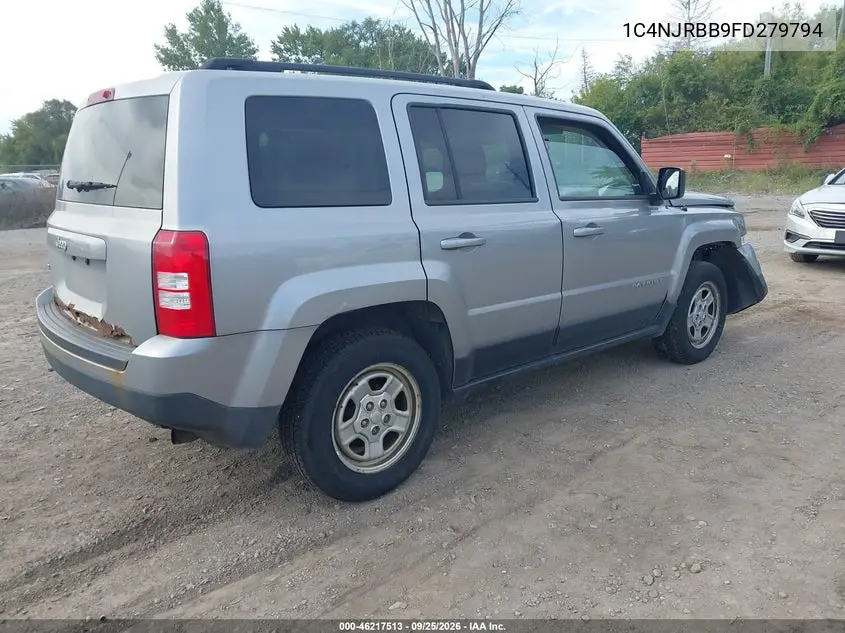 2015 JEEP LIBERTY (PATRIOT) VIN 1C4NJRBB9FD279794 — фото 4