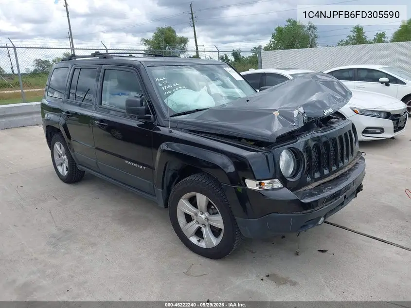 JEEP LIBERTY (PATRIOT) 2015, VIN 1C4NJPFB6FD305590