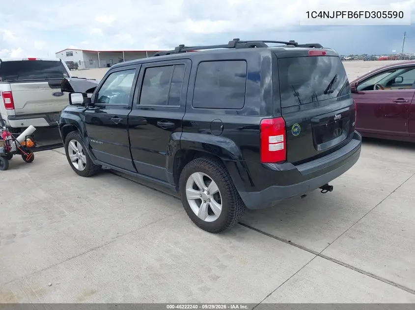 2015 JEEP LIBERTY (PATRIOT) VIN 1C4NJPFB6FD305590 — фото 3
