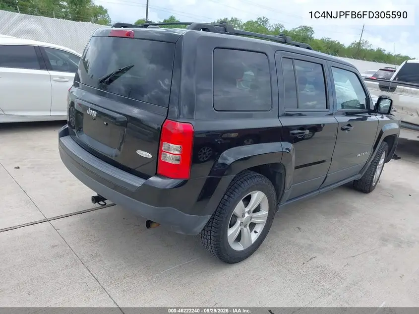 2015 JEEP LIBERTY (PATRIOT) VIN 1C4NJPFB6FD305590 — фото 4