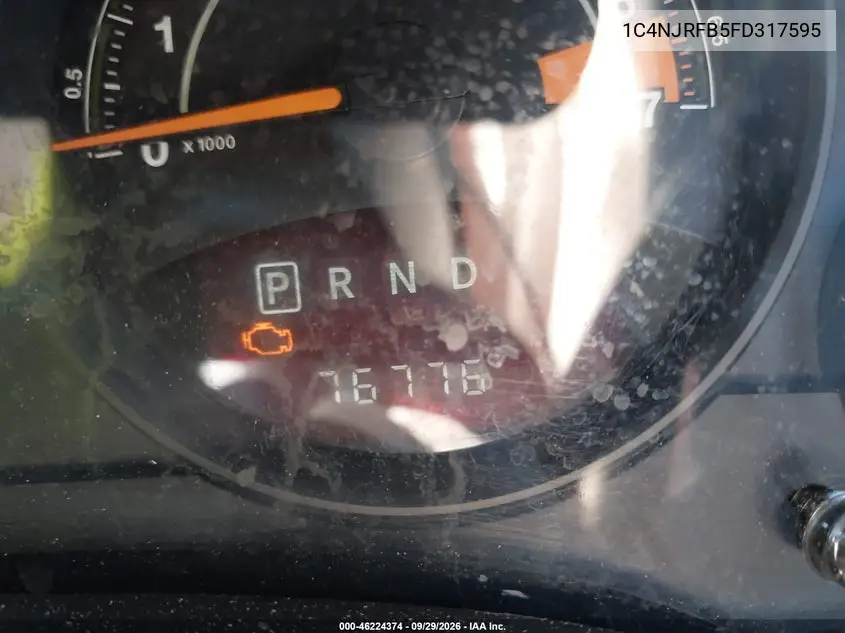 2015 JEEP LIBERTY (PATRIOT) VIN 1C4NJRFB5FD317595 — фото 16