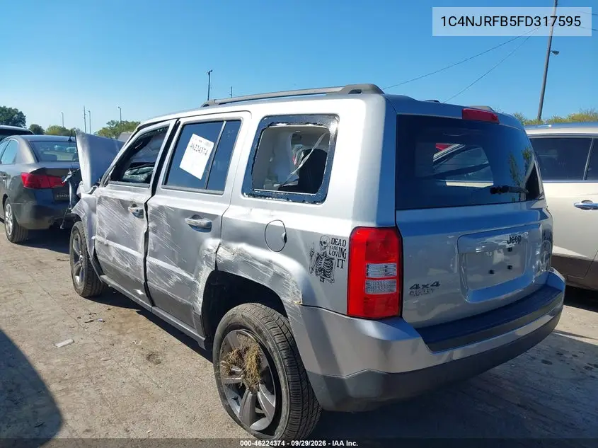 2015 JEEP LIBERTY (PATRIOT) VIN 1C4NJRFB5FD317595 — фото 3
