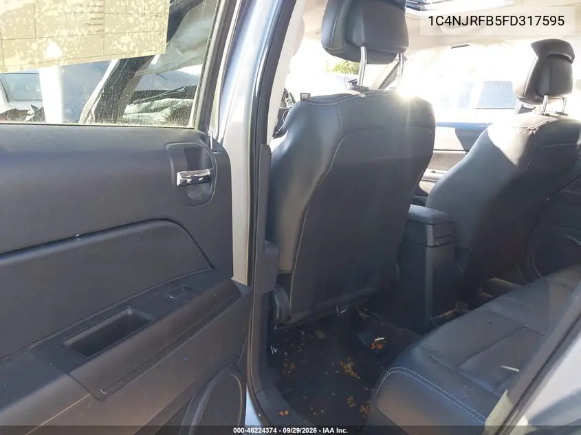 2015 JEEP LIBERTY (PATRIOT) VIN 1C4NJRFB5FD317595 — фото 8