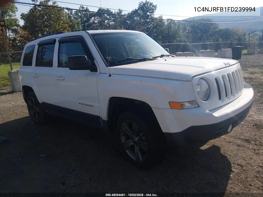 JEEP LIBERTY (PATRIOT) 2015, VIN 1C4NJRFB1FD239994