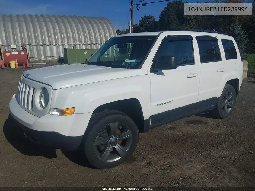 2015 JEEP LIBERTY (PATRIOT) VIN 1C4NJRFB1FD239994 — фото 2