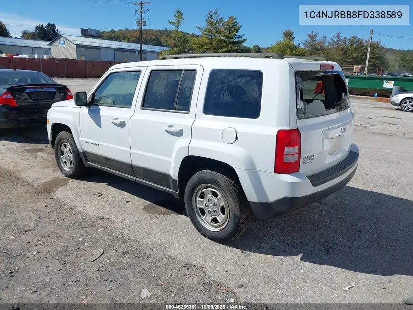 2015 JEEP LIBERTY (PATRIOT) VIN 1C4NJRBB8FD338589 — фото 3
